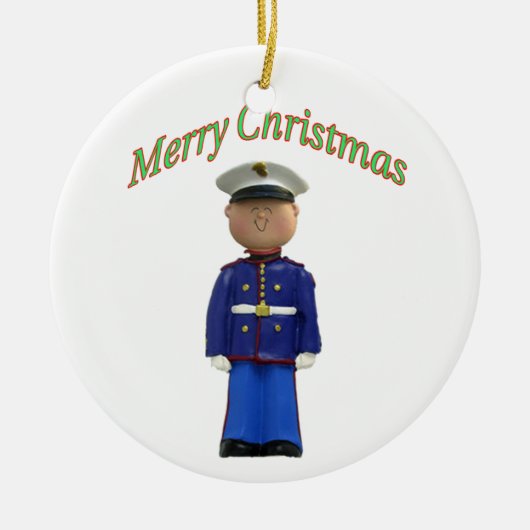 Marine Weihnachtsschmuck (Vorne)