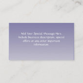 Marine-Wellen-Visitenkarte, entwerfen online Visitenkarte (Rückseite)