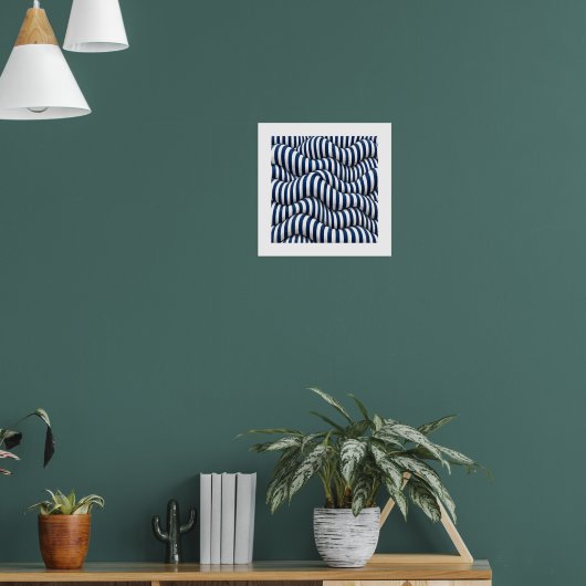 Marine Welligkeit Poster (Wohnzimmer 1)