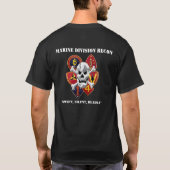 Marineabteilungs-überholtes T-Shirt (Rückseite)