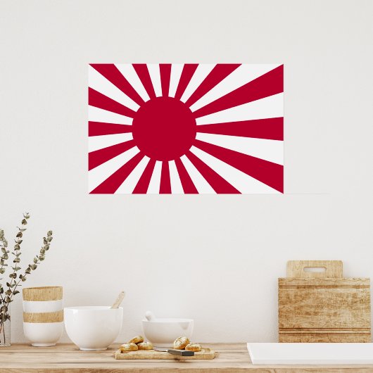 Marineabzeichen Japans, Japans Poster (Küche)