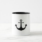 Marineanker Tasse (Zentrum)