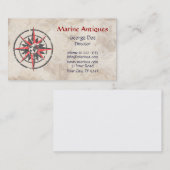 Marineantiken Visitenkarte (Vorne/Hinten)