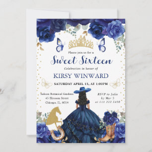Marineanzug Schwarz Friseursalon Prinzessin Sweet Einladung