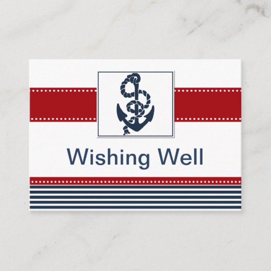 Marinebänder, Anker, Seeschifffahrtskarte Begleitkarte (Vorderseite)