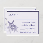 Marinebasis-UAWG RSVP Karte (Vorne/Hinten)