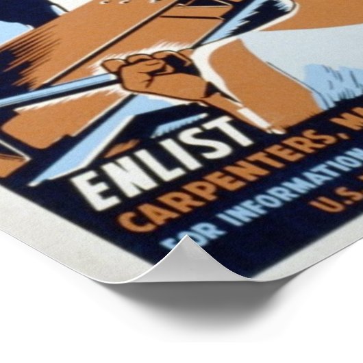 Marinebau Poster (Ecke)