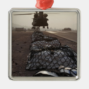 Marinebefestigungs-Riemenlasten Silbernes Ornament