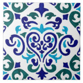 Marinebildmuster Fliese (Vorderseite)