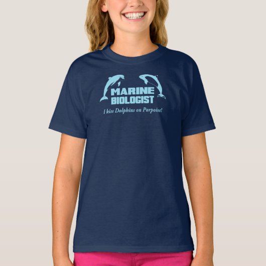 Marinebiologe T-Shirt (Vorderseite)