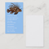 Marinebiologen-Visitenkarten Visitenkarte (Vorne/Hinten)