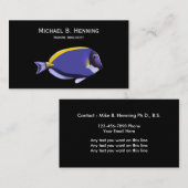 Marinebiologen-Visitenkarten Visitenkarte (Vorne/Hinten)