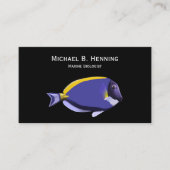 Marinebiologen-Visitenkarten Visitenkarte (Vorderseite)