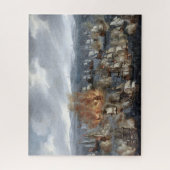 Marineblacht von Öland Juni 1676 Claus Møinichen Puzzle (Vertikal)