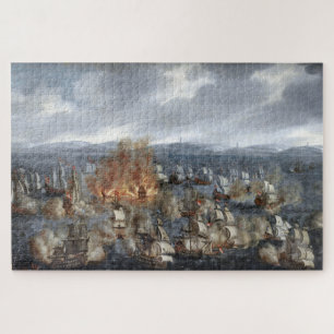 Marineblacht von Öland Juni 1676 Claus Møinichen Puzzle
