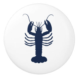 Marineblaster, blau und weiß keramikknauf