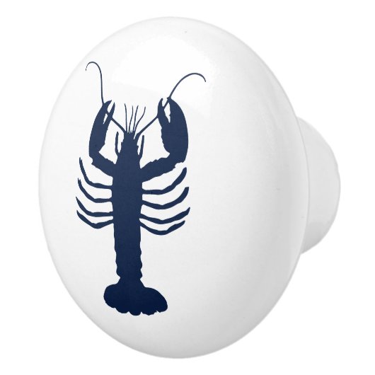 Marineblaster, blau und weiß keramikknauf (Rechts)