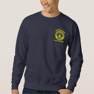 Marineblau Anchor nautischer Kapitän segelt Sommer Sweatshirt