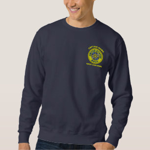 Marineblau Anchor nautischer Kapitän segelt Sommer Sweatshirt