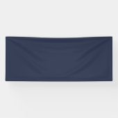 Marineblau Banner (Horizontal)