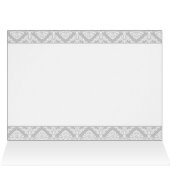 "marineblau"-Damaskatkarte (Innenansicht Horizontal (Oben))