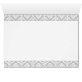 "marineblau"-Damaskatkarte (Innenansicht Horizontal (Unten))