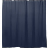Marineblau Duschvorhang (Vorderseite)