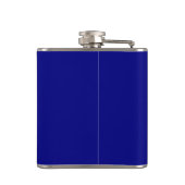 Marineblau Flachmann (Rückseite)