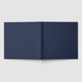 Marineblau Gästebuch (Voll)