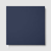 Marineblau Gästebuch (Vorderseite)