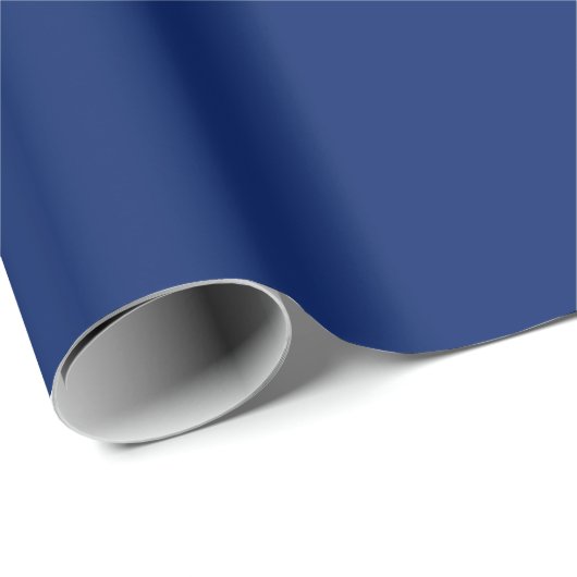 Marineblau geschenkpapier (Rolleneckpunkt)