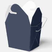 Marineblau Geschenkschachtel (Offen)