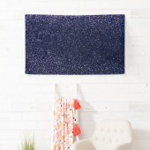 Marineblau-Glitter Banner (Insitu)