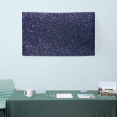 Marineblau-Glitter Banner (Messeveranstaltung)
