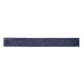 Marineblau-Glitter Satinband (Vorderseite)