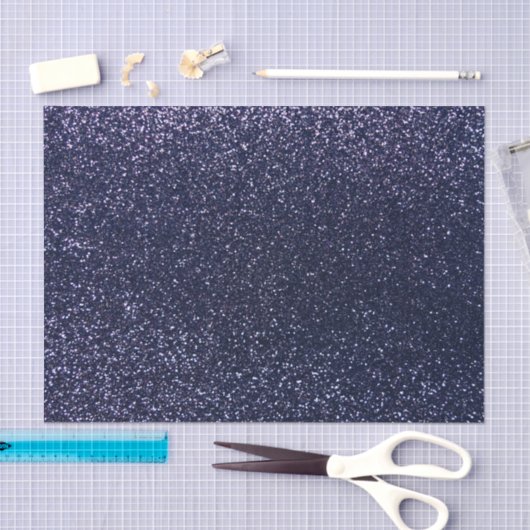 Marineblau-Glitter Seidenpapier (Handwerk)