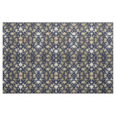 Marineblau-Imitatgoldschäbiger Vintager Chic mit Stoff (Yard (91,4 cm))