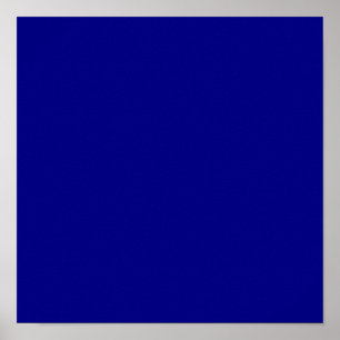 Marineblau Poster