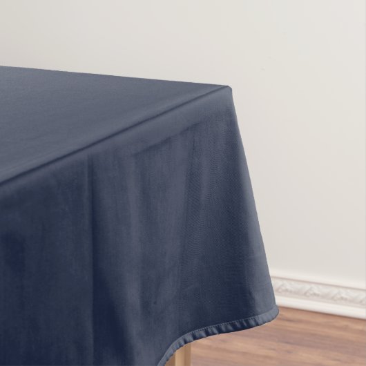 Marineblau Tischdecke (Beispiel)