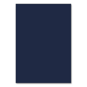 Marineblau Tischnummer