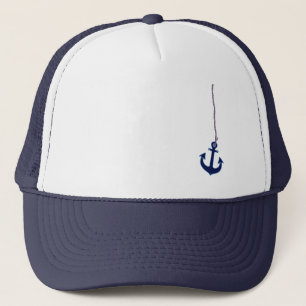 Marineblau Truckerkappe