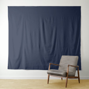 Marineblau Wandteppich