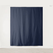 Marineblau Wandteppich (Vorderseite)