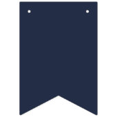 Marineblau Wimpelkette (Zweite Fahne)