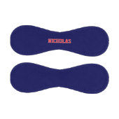 Marineblaue benutzerdefinierte Name oder Text Baseball (Paneele)
