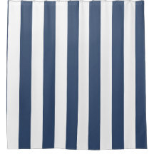 Marineblaue breite Markisenstreifen
