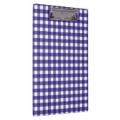 Marineblauer Gingham Klemmbrett (Rechts)