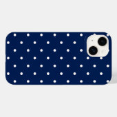 Marineboldpunkt Case-Mate iPhone Hülle (Rückseite (Horizontal))