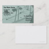 Marinebootfahrt-Visitenkarten Visitenkarte (Vorne/Hinten)