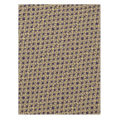 Marinecreme Damask Bows Tischdecke (Vorderseite)